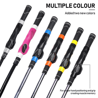 🔥New 2026🏆 Upgrade:🌎Ends Today56% OFF! -Golf Grip Trainer - Golf Swing Aid Club Attachment for Correct Hand Placement