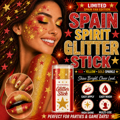 🦅4th of July Glitter Stick✨🔔Red, White & Blue Body & Hair Sparkle