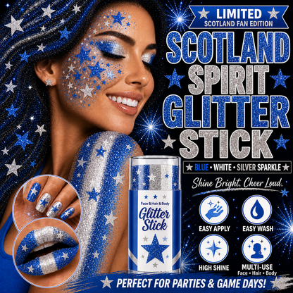 🦅4th of July Glitter Stick✨🔔Red, White & Blue Body & Hair Sparkle