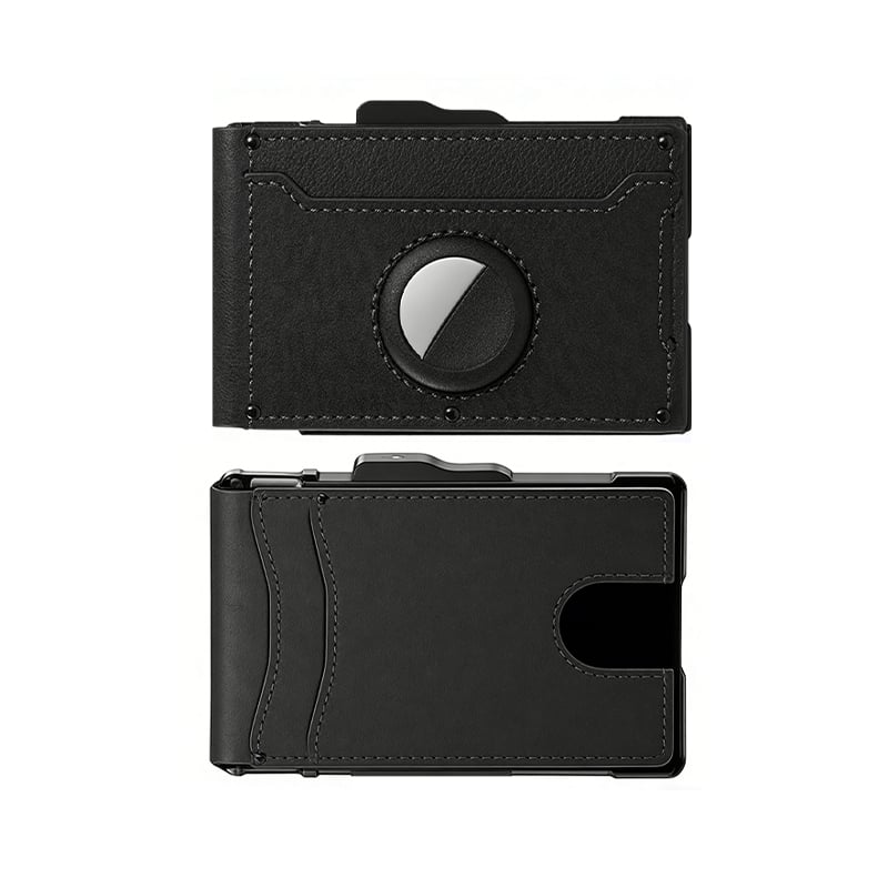 🔥New 2026🏆 Upgrade:🌎Ends Today51%🔥Wallet for Men - with Pop Up Aluminum Case Money Clip Slim Leather Slots Credit Card Holder RFID Blocking Bifold Minimalist Wallet